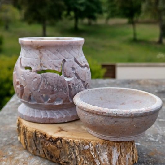 Quemador de Esteatita